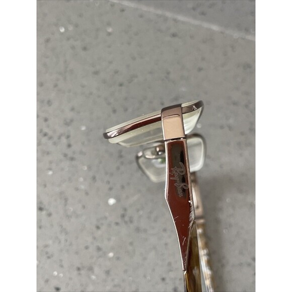 RAY BAN RB8615 1033 TITANIUM H Eyeglasses Frames ONLY 54-18-140 Brown Marble - Picture 10 of 13